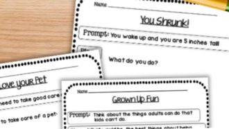 Printable 2nd grade writing prompts